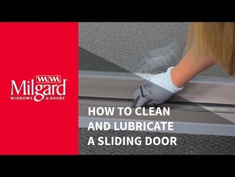 How to Clean and Lubricate a Sliding Patio Door