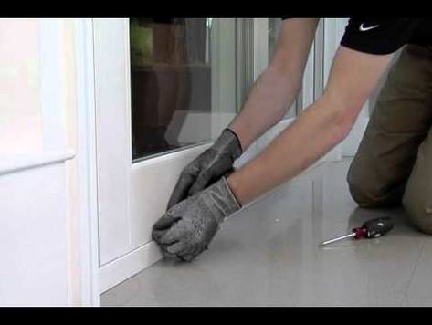 How To: Adjust Sliding Glass Door Rollers
