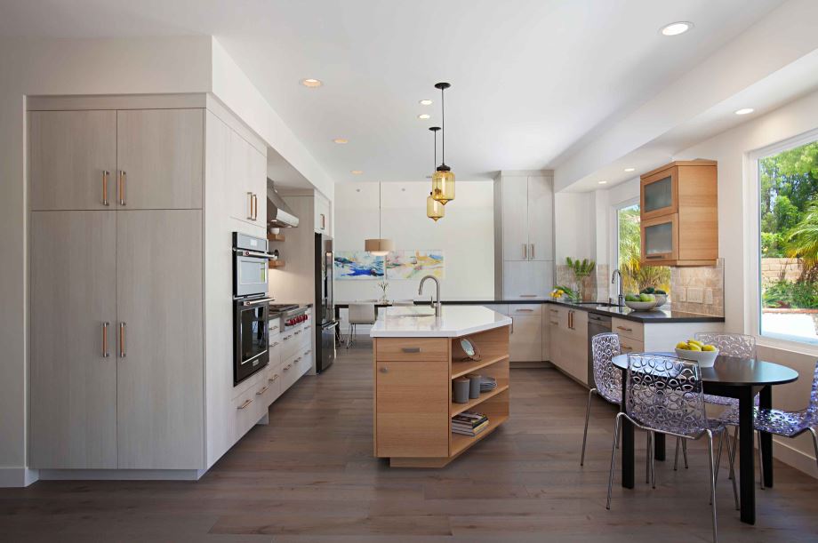 Modern minimalist kitchen transformation
