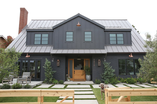 Best of Houzz Ultra Series Black Bean windows Best of Houzz Ultra Series Black Bean windows with Gun Metal Roof and Grey Exterior