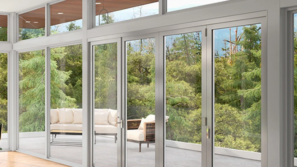 AX550 Moving Glass Walls Bi-Fold