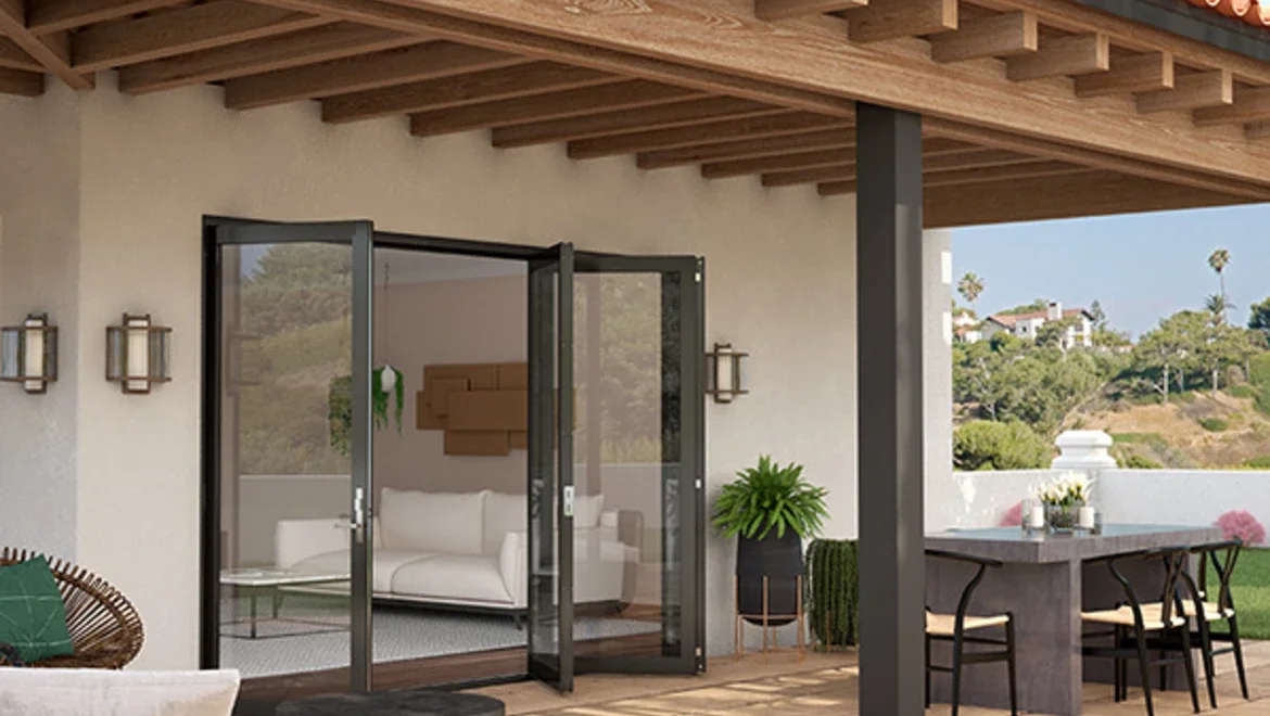 AX550 Moving Glass Walls Bi-Fold