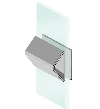 1" Raised Exterior-Flat Interior