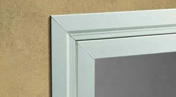 Z bar frame on stucco
