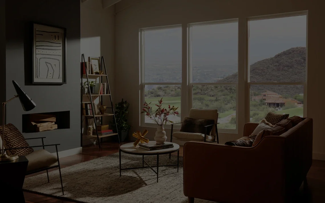 Example of single hung windows for a Denver home