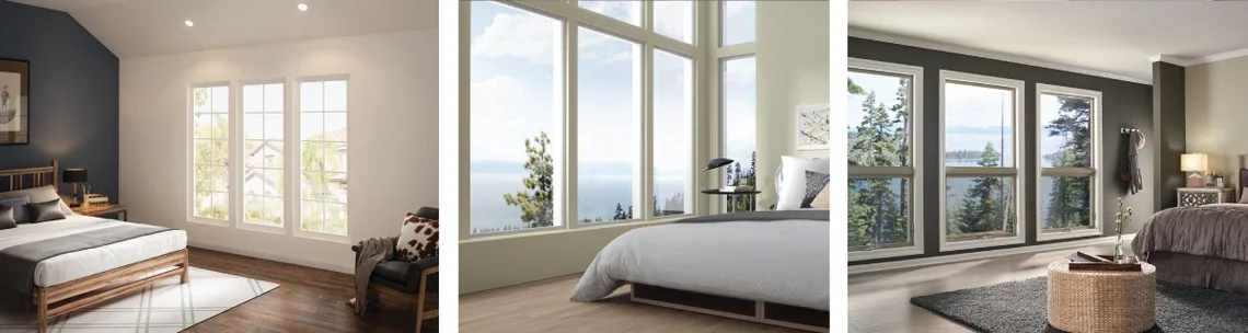 bedroom windows, MILGARD