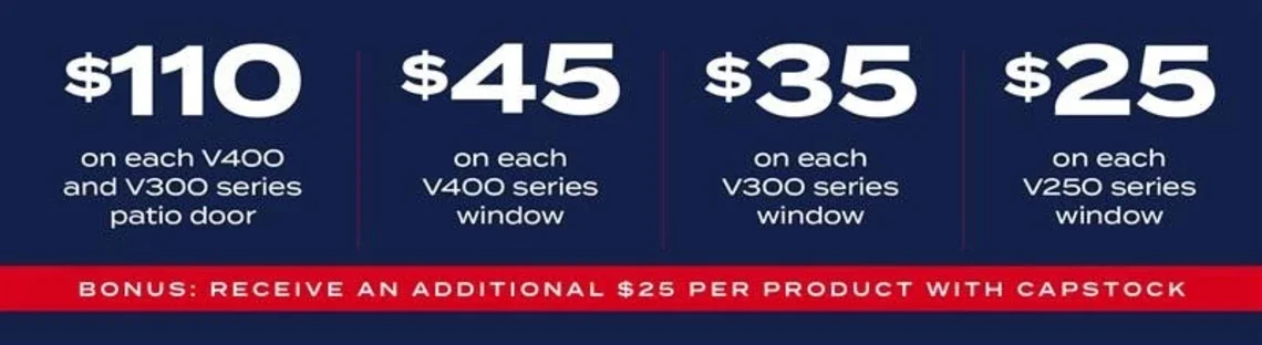 2025 Spring Discounts