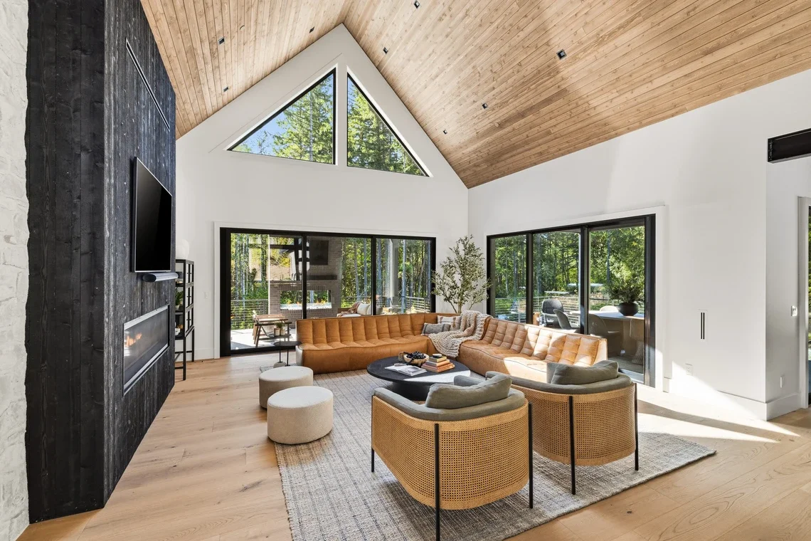 Northwest Idea House Living Room View
