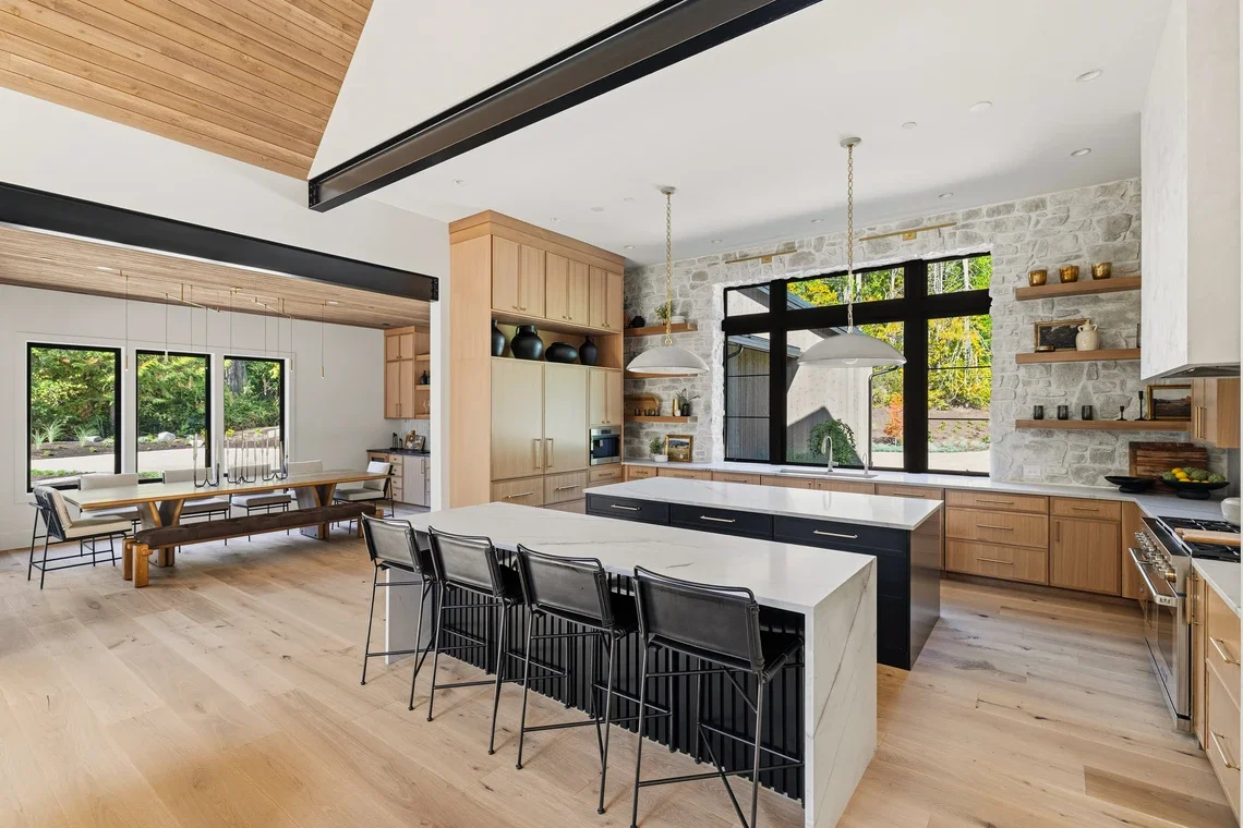 Northwest Idea House Kitchen View