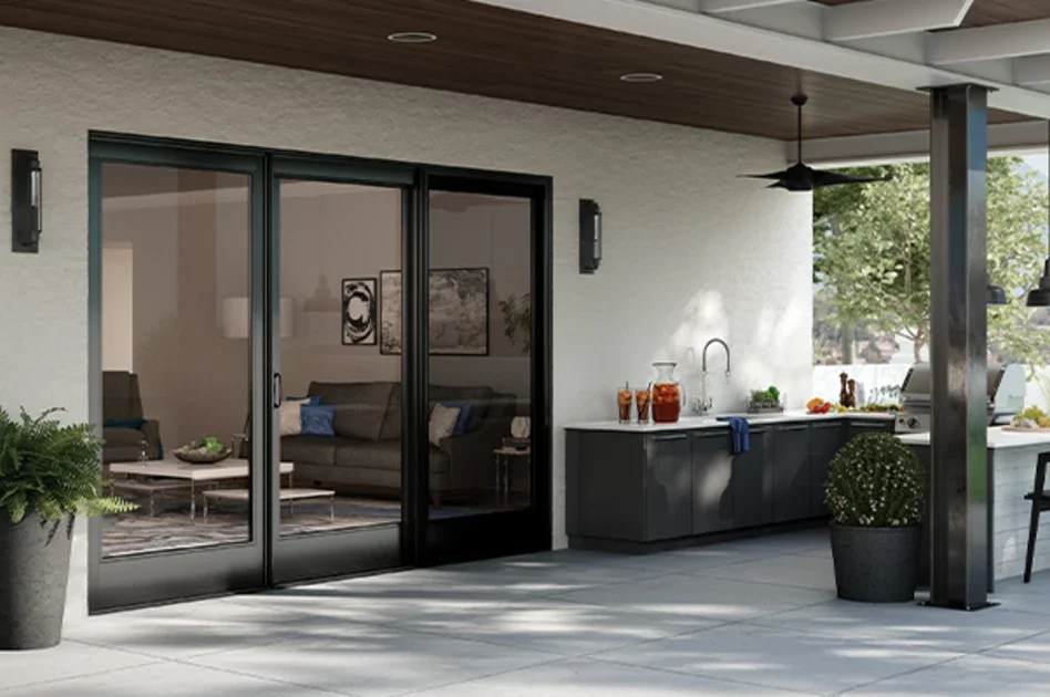 black bean sliding glass door, MILGARD