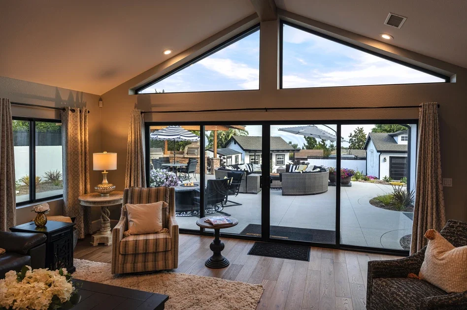 v300 trinsic black doors, MILGARD, sunroom windows