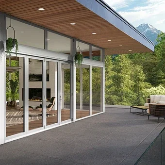 AX550 Bi-Fold Glass Walls | Milgard
