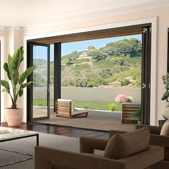 AX550 Bi-Fold Glass Walls | Milgard