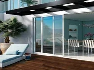floor ceiling windows, Milgard