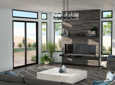 Trinsic Series | V300 Black Sliding Glass Door and Windows Trinsic Series | V300 Black Sliding Glass Door and Windows