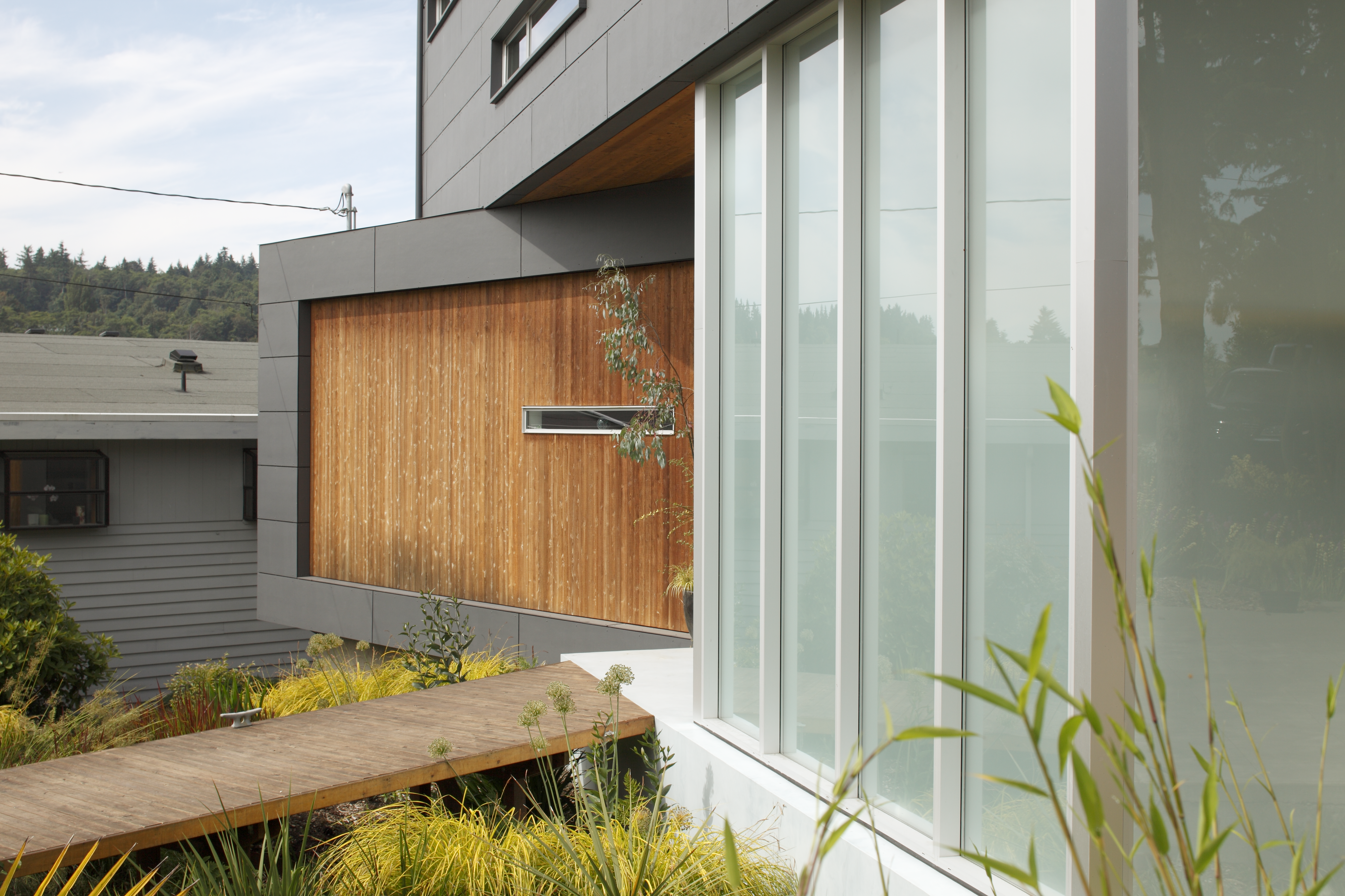 Ballard Cut feature Pugent Sound with Milgard Aluminum WIndows