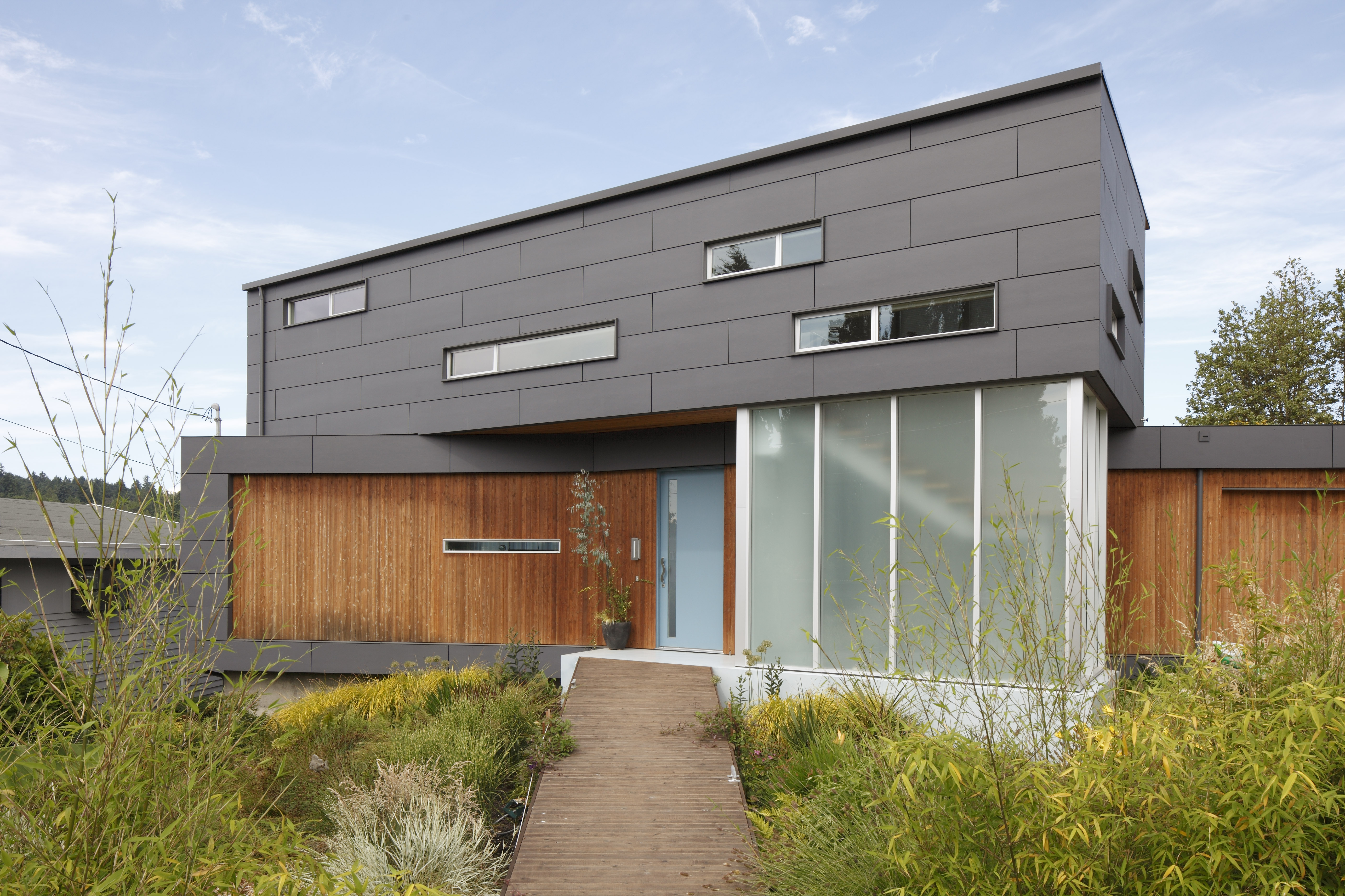 Ballard Cut feature Pugent Sound with Milgard Aluminum WIndows