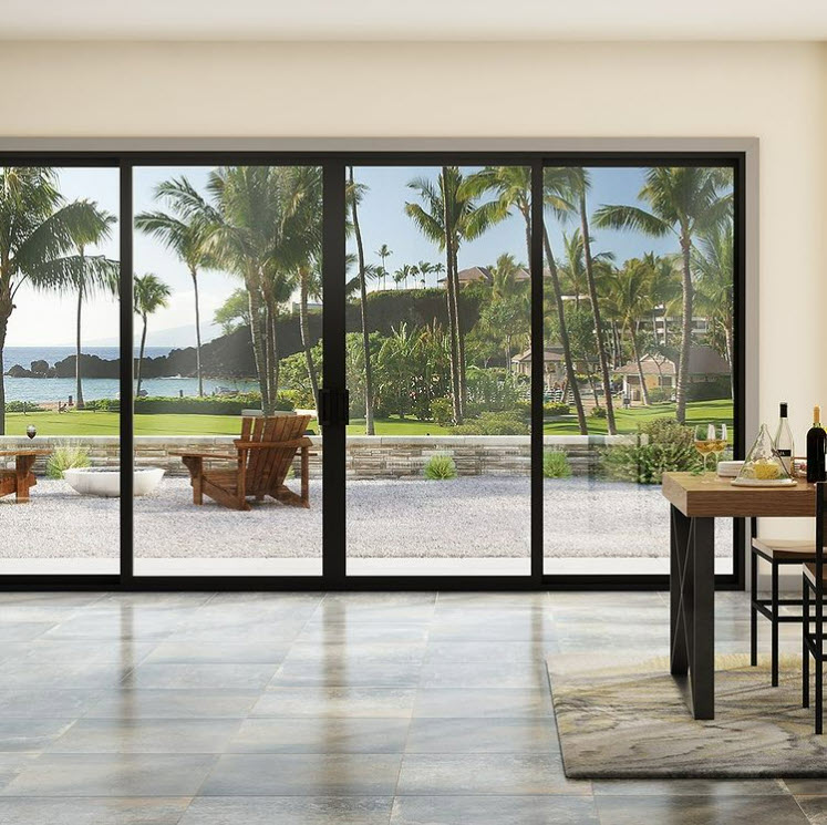 The Hottest New Look in Vinyl Patio Doors