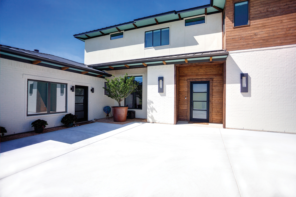 Style Line® Series windows shown on exterior of home