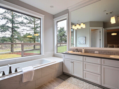 bathroom windows, MILGARD