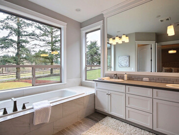 bathroom windows, MILGARD