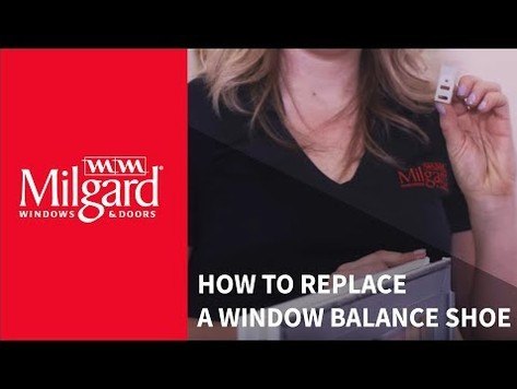 How to Replace a Window Balance Shoe