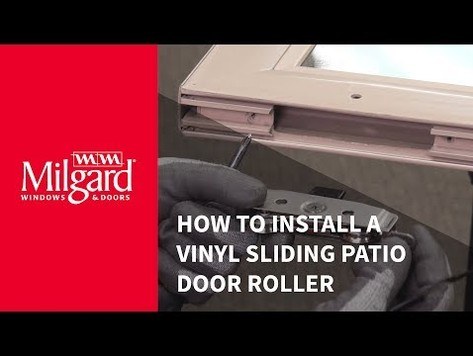 How to Install a Patio Door Roller