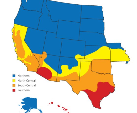 Climate zones