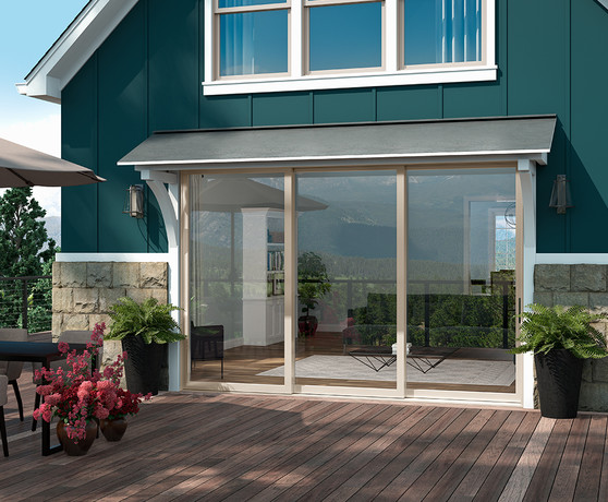 new construction stacking doors, MILGARD