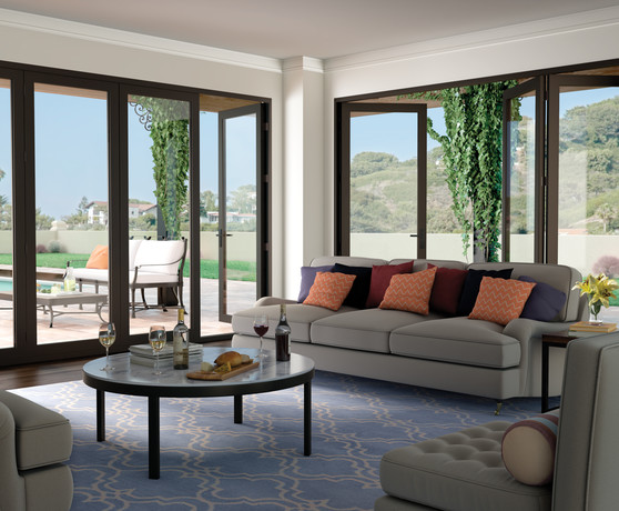 new construction bifold doors, MILGARD