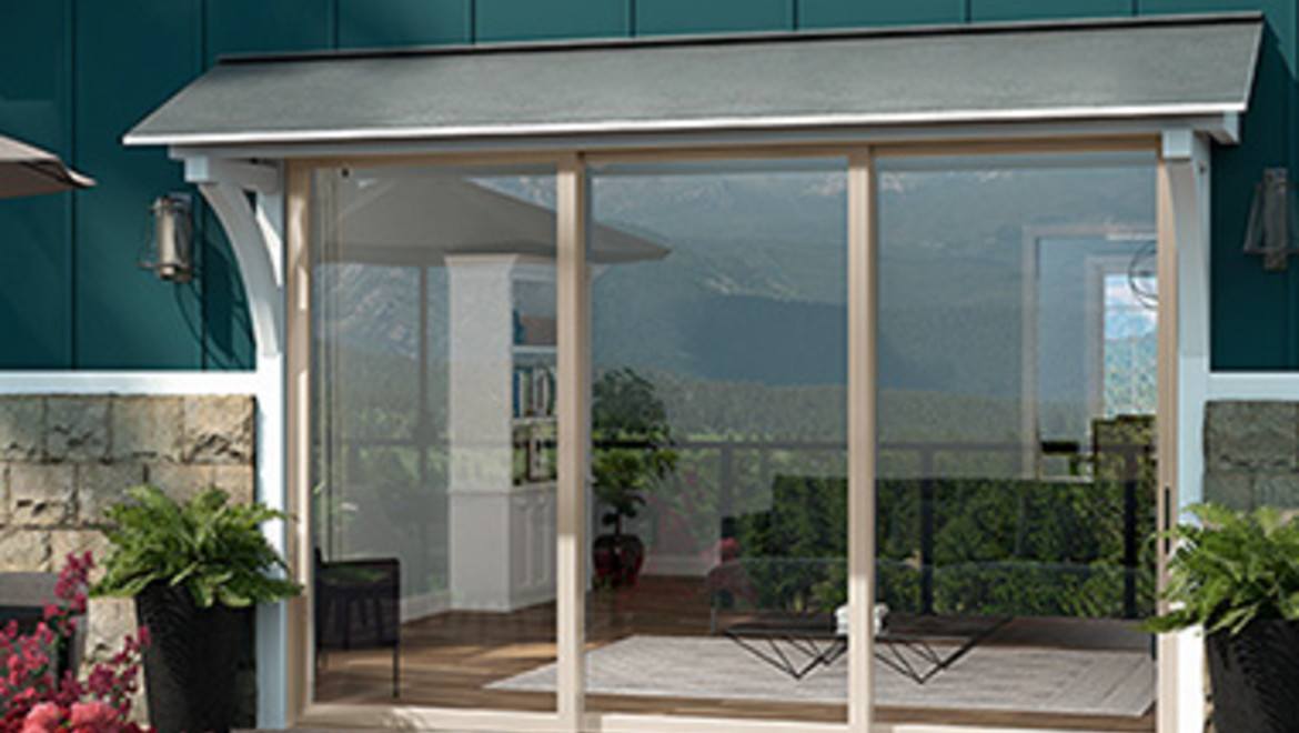 AX550 Moving Glass Walls Stacking