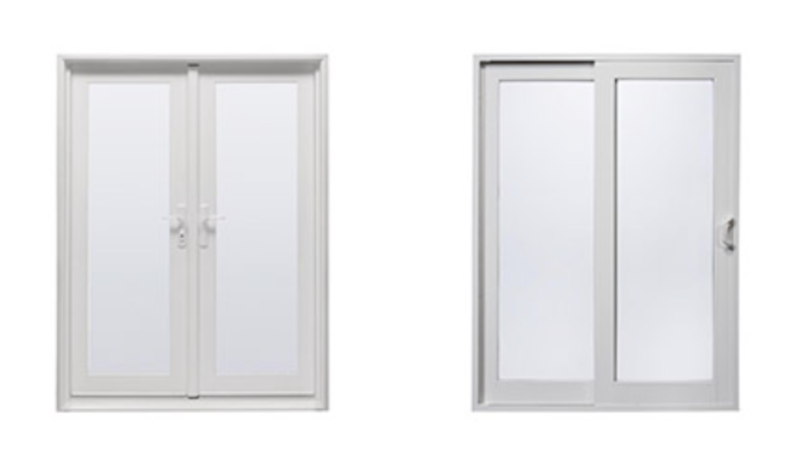 French swinging or French-style sliding doors French swinging, French-style sliding doors