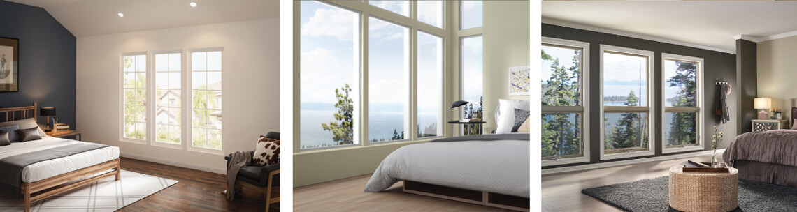 bedroom windows, MILGARD