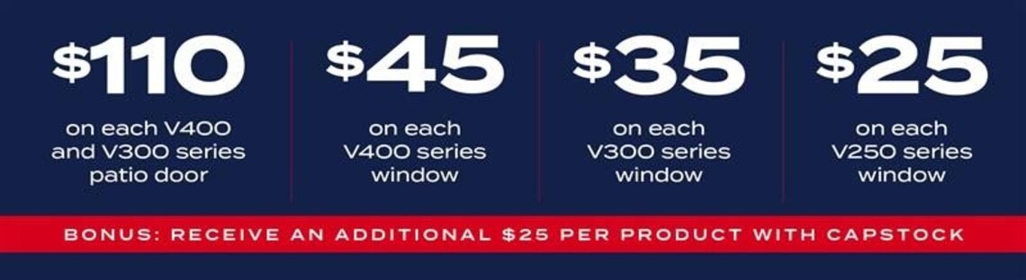 2025 Spring Discounts