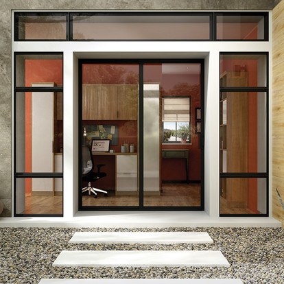 A250 Thermally Improved Aluminum Doors