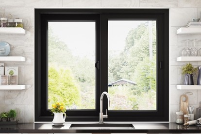 Ultra Series black frame windows, MILGARD Ultra Series black frame windows, MILGARD