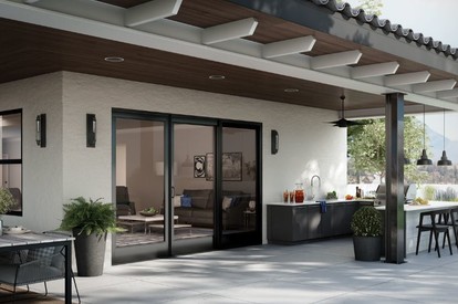 Best for Energy Efficiency: Fiberglass Sliding Glass Doors, MILGARD Best for Energy Efficiency: Fiberglass Sliding Glass Doors, MILGARD