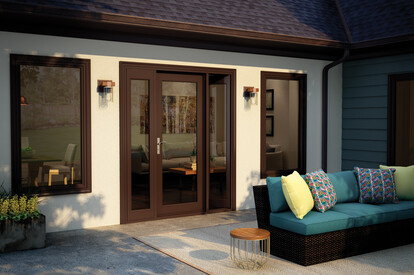 hinged patio doors, MILGARD hinged patio doors, MILGARD
