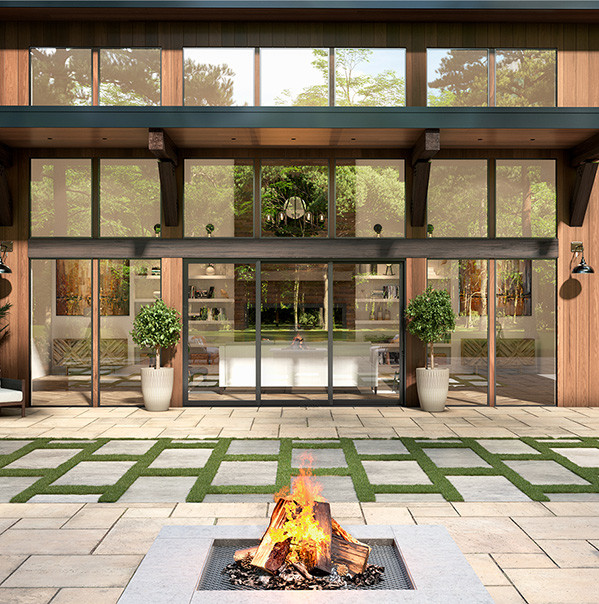AX550 Moving Glass Walls
