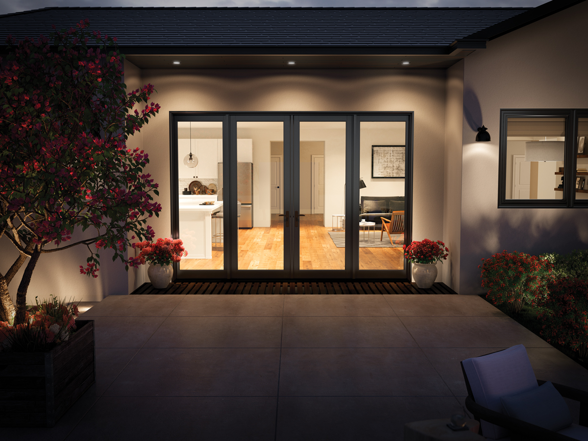 Black French Patio Door