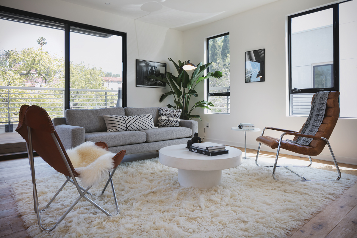 Large and numerous windows help a home capture natural light