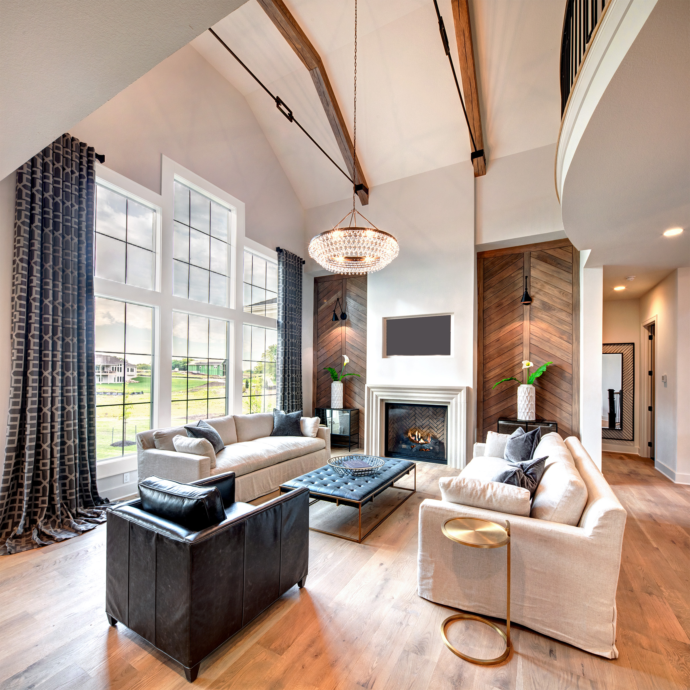 Hearthroom at Sundance Ridge - New Home Construction