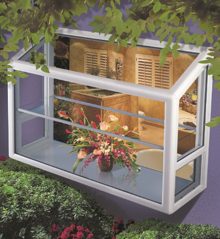 Garden windows are designed to let in light, create a healthy environment for plants, and make even grey, cloudy days seem filled with spring. 